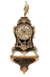 A French ''Boulle'' marquetry bracket clock