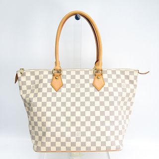 Louis Vuitton Damier Saleya MM N51185 Women's Handbag Azur