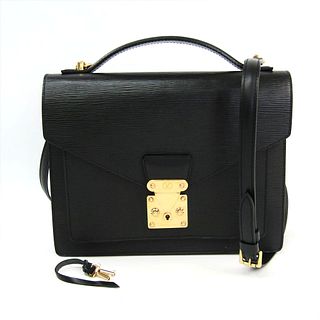 Louis Vuitton Epi Monceau M52122 Handbag Noir