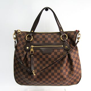 Louis Vuitton Damier Evora MM N41131 Women's Shoulder Bag Ebene
