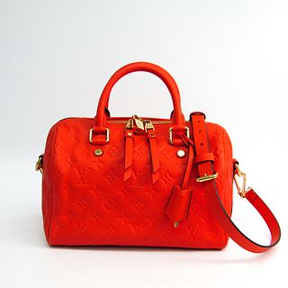 Louis Vuitton Monogram Empreinte Speedy Bandouliere 25 M40758 Women's Handbag Auriane