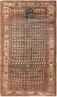 ANTIQUE GHASHGAI PERSIAN RUG, 7 ft 9 in x 4 ft 5 in