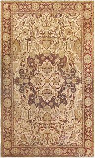ANTIQUE INDIAN AMRITSAR CARPET, 17 ft 6in x 10 ft 10in