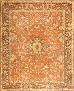 ANTIQUE INDIAN AMRITSAR RUG, 13 ft 3 in x 10 ft 8 in
