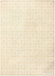 ANTIQUE AMERICAN HOOKED RUG, 12 ft x 8 ft 9 in