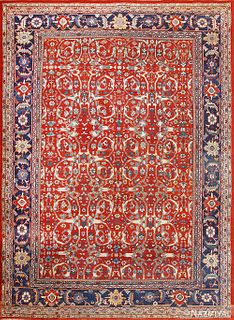 ANTIQUE PERSIAN MAHAL SULTANABAD RUG 13 ft 6 in x 10 ft