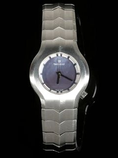 LADIES CONTEMPORARY STAINLESS STEEL WATCH