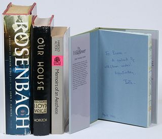 (4) BOOKS INSCRIBED TO BROOKE ASTOR BY THE AUTHORS