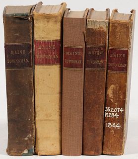 (5) MAINE TOWN LAW BOOKS