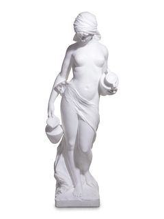 An Italian Marble Figure of a Lady 