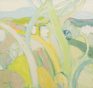 Roger Muhl
 (French/German, 1929-2008)
L'arbre jaune