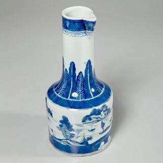Chinese blue & white porcelain pouring vessel