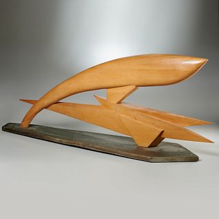 Michel Gillet, large Futurism sculpture