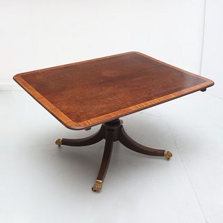 Antique George III style tilt top breakfast table