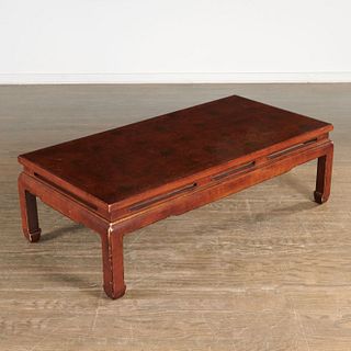 Chinese lacquered Kang low table