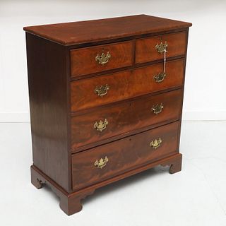 American Chippendale chest of drawers