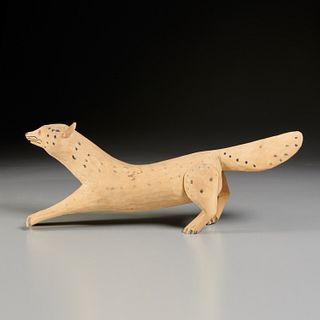 Folk Art carving of a meerkat