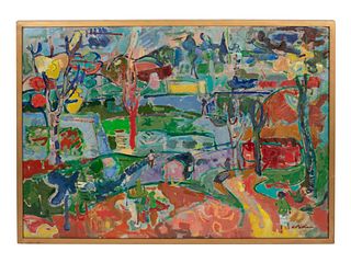 Abbott Pattison
(American, 1916-1999)
Landscape