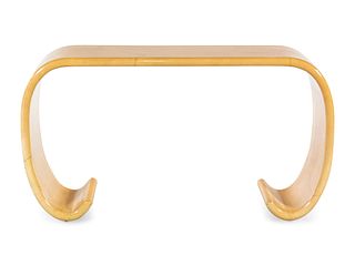 Karl Springer, Attribution
American, Late 20th Century
Console Table