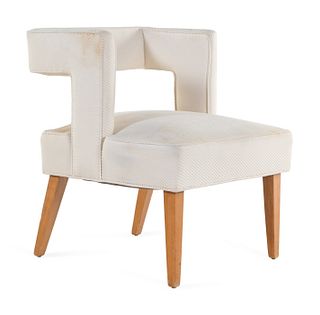 Manner of Milo Baughman
American, Mid 20th Century
Open-Back Side Chair