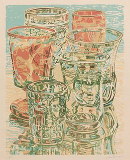 Janet Fish
(American, b. 1938)
Untitled (Four Glasses), 1975