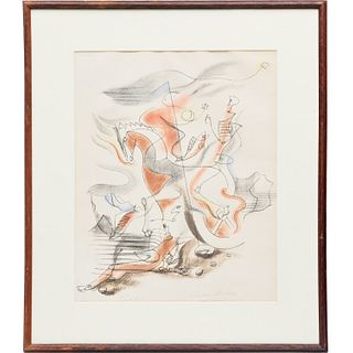 Andre Masson, signed lithograph