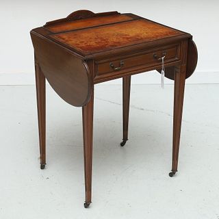Edwardian writing table by James Craig & Co.