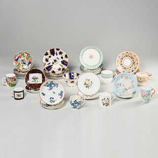 Huge collection porcelain cups and saucers