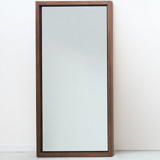 Oversize Contemporary floated frame mirror