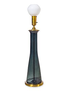 Blenko Glass Company
American, Mid 20th Century
Large Table Lamp