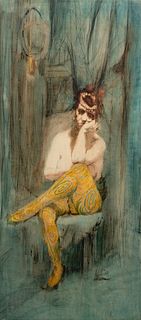 Conger Metcalf
(American, 1914-1998)
Yellow Stockings