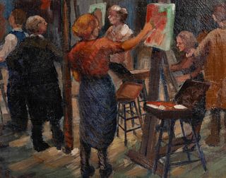Artist Unknown
(20th Century)
Art Students