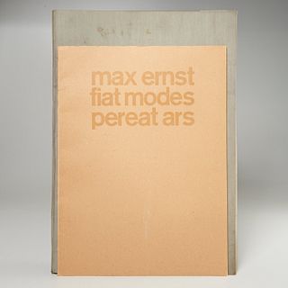 Max Ernst, (2) vols., Lieux Commun & Fiat Modes