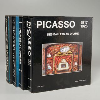Picasso (4) vols, 1881-1907, 1907-1917, 1917-1926