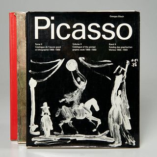 Bloch, Picasso Catalogues Raisonne, (3) vols.