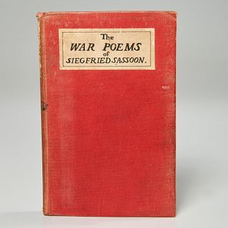 The War Poems of Siegfried Sassoon, 1919