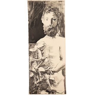 Pablo Picasso, "Man with Lamb" Jacomet print