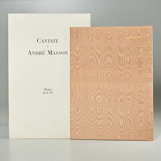 Andre Masson, (2) vols., I Surrealisti, Cantata