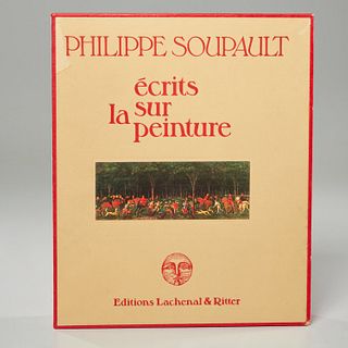 Philippe Soupault, Ecrits sur la Peinture, signed