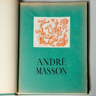Andre Masson, Wolf, 1940, signed ltd. ed.