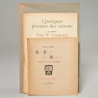 (3) Vols, illustrated French poetry