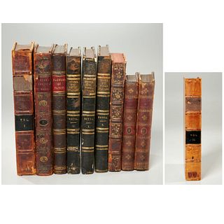 (10) Vols, 18th & early 19th century books