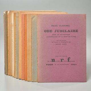 (13) Vols. Nouvelle Revue Francaise 1921-1928