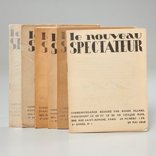 Le Nouveau Spectateur, (6) issues, 1919-1921