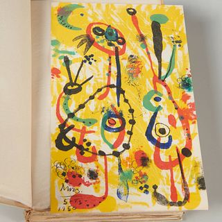 [Joan Miro] lithograph, Andre Breton, Humour Noir