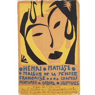 Henri Matisse (after), lithographic poster