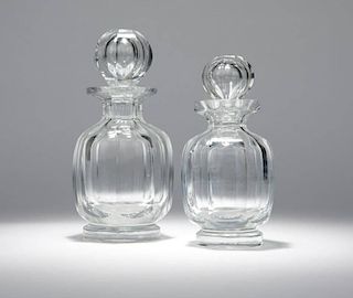 Two Baccarat crystal decanters