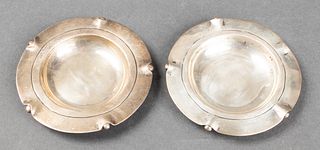 William Spratling Mexican Silver Nut Dishes, Pair
