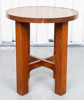 Stickley Oak Side Table
