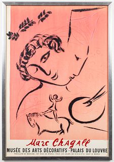 Marc Chagall Musee Des Arts Decoratifs Poster